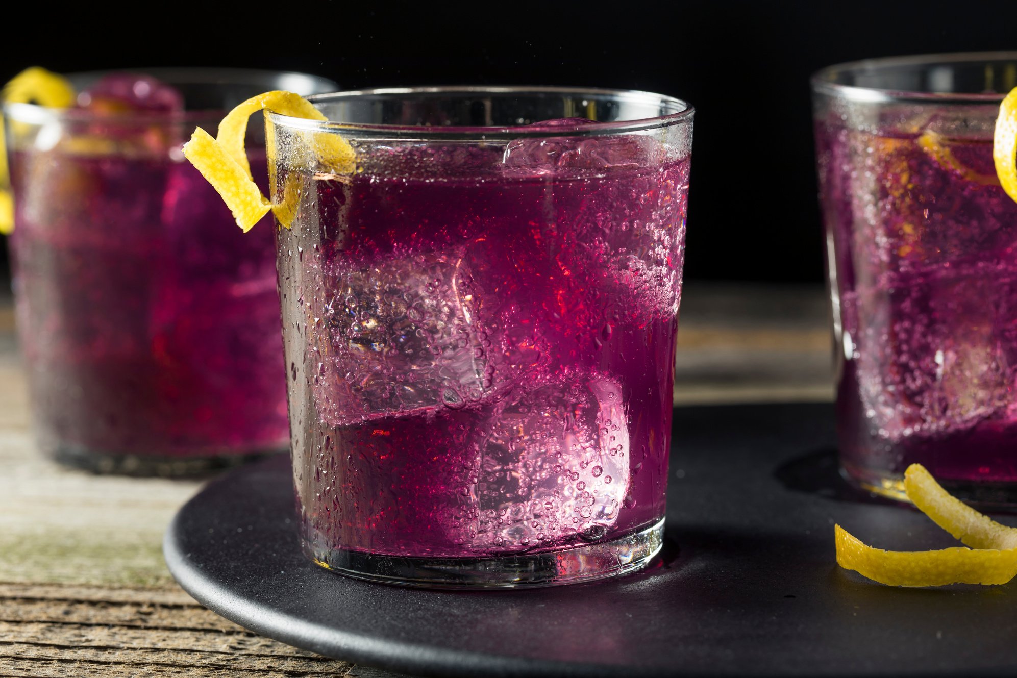 Homemade Purple Haze Cocktail